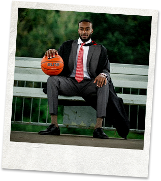 Ennis Thomas during his postgraduate experience in the UK